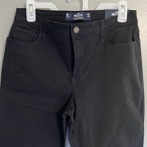 Hollister high-rise super skinny dark navy jeans